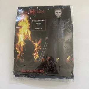Halloween Michael Myers Overall & Maske Kostüm Gr. Jugend M 8-10 Neu Halloween - Bild 1 von 8