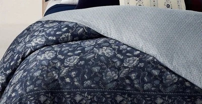 Ralph Lauren Skye Indigo King Comforter New - Image 1 of 4