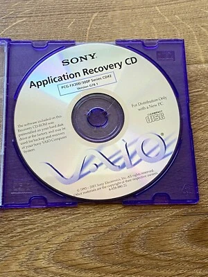 Sony Application Recovery CD PCG-FX300/300{ Series CD#2 - Image 1 of 2
