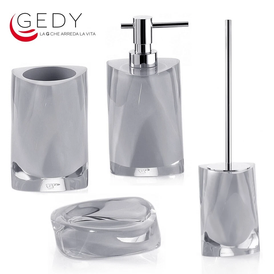 Serie completa 4 pezzi TWIST color argento - Immagine 1 di 1