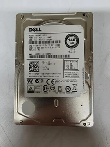 Dell 2.5" 146GB SAS Hard Drive, 15kRPM, 6GBps, MK1401GRRB - Picture 1 of 3
