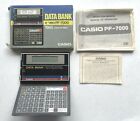 Vintage Casio PF-7000 PF7000 Data Bank 1985 Characters Complete Set