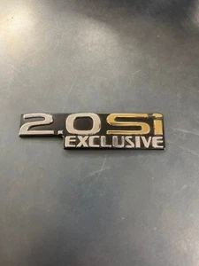Genuine Honda 2.0 Si Exclusive Emblem RARE JDM - Picture 1 of 4