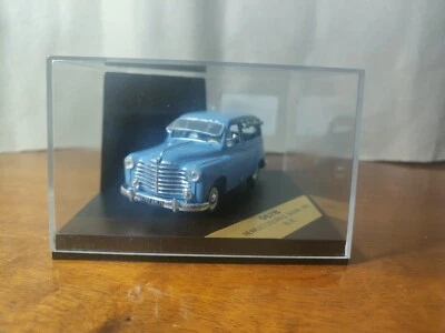 AUTO VITESSE 1:43 DIE CAST RENAULT COLORALE SAVANE 1950 BLUE ART 067B - Immagine 1 di 2