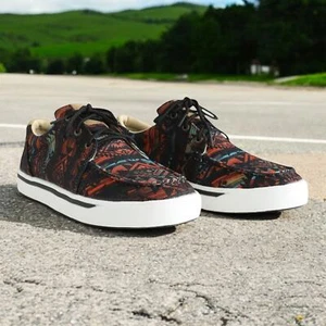 Hooey Twisted X Para Hombres Loper Azul Azteca Zapatos Informales Tenis Talla 10 EE. UU. Nuevos - Imagen 1 de 7