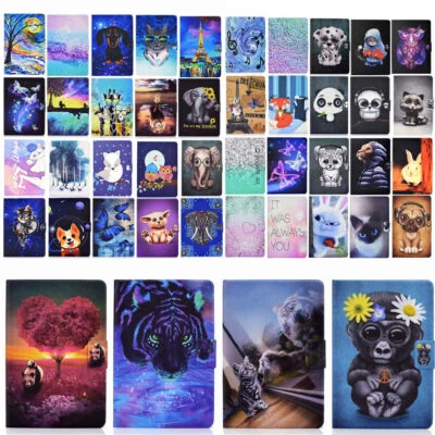 For Amazon Fire Max 11 2023 Tablet Case Pattern PU Leather Protective Flip Cover - Image 1 of 4