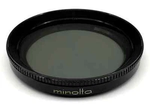Minolta Polarizer Polarizing Filter 55mm Circular Filter Thread M55 - Picture 1 of 1