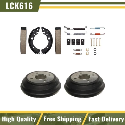 Kit de resorte de herrajes y zapatas de freno trasero para Honda Civic 1992 Foto 1 de 4