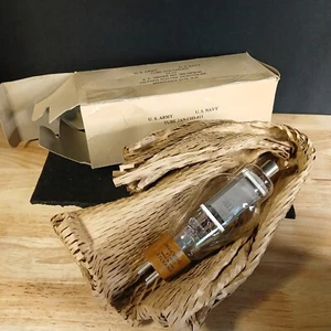 1943 NOS Nuovo con scatola Sylvania VT-217 JAN-CHS-811 Tubo audio di potenza grande trasmettitore 811 - Foto 1 di 3