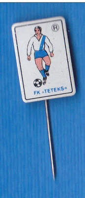 🔴FOOTBALL - Soccer Club FK TETEKS - Tetovo, Macedonia - club's jersey pin badge - Image 1 of 2