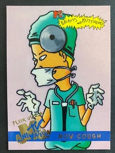 Tarjeta coleccionable Fleer Ultra MTV animación 1995 Beavis and Butthead ahora tos #37 - Imagen 1 de 2