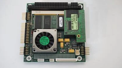 KONTRON MOPSLCD6 266MHZ SINGLE BOARD COMPUTER SBC +32MB CHIPDISK/32-IDE PC/104 - Image 1 of 4