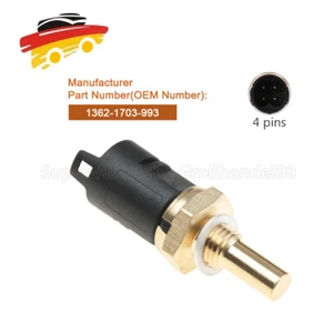 Temperaturgeber Kühlmittel für BMW E36 E39 E38 E65 E66 E67 E31 X5 E53 Z3 Neu - Picture 1 of 6
