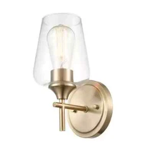 MILLENNIUM LIGHTING 9701-SN Modern Gold Wall Sconce 1-Light 5 in. - Picture 1 of 3