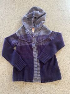 Girl’s Size Small Mossimo Supply Co. Purple Two Button Sweater with Good