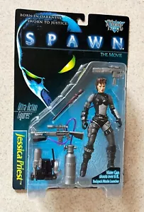 Modellino SPAWN MOVIE JESSICA SACERDOT (McFarlane Toys 1996) -- su scheda AF - Foto 1 di 2
