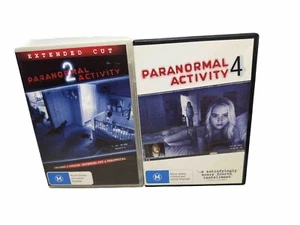 Paranormal Activity 2 And 4 Horror DVD Set Bundle Region 4 - Lot Of 2 - Picture 1 of 7