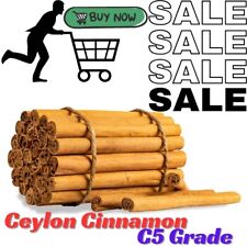 Ceylon Cinnamon Organic C5 Pure Sticks Lanka Sri Premium From High Quality Oz G