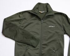 Carhartt Warm Up Tracksuit jacket mens Track top size S Small green
