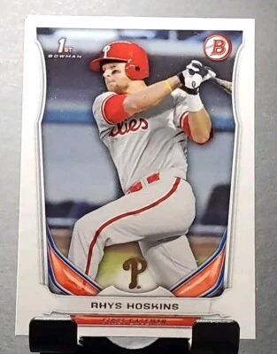 2014 Bowman Draft Picks #DP122 Rhys Hoskins PHILLIES baseball card⚾️NM/MT - Image 1 of 2