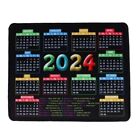 2024 Calendar 2024 Calendar Mouse Pad Non-Slip Game Keyboard Pad  Workspace