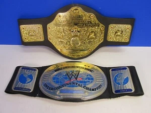 WWE WWF ECW Wrestling KINDER GÜRTEL LOT Mattel COSPLAY Heavyweight Champion REPLIKAT - Bild 1 von 4