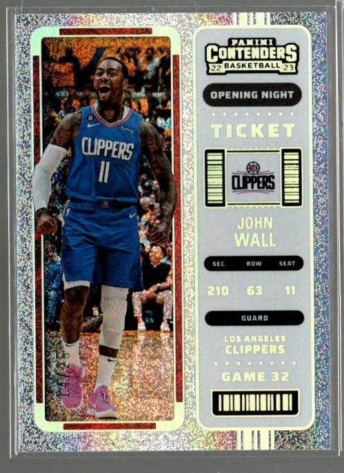 2022-23 Panini Contenders Opening Night Ticket FOTL #71 John Wall /25 - Image 1 of 1