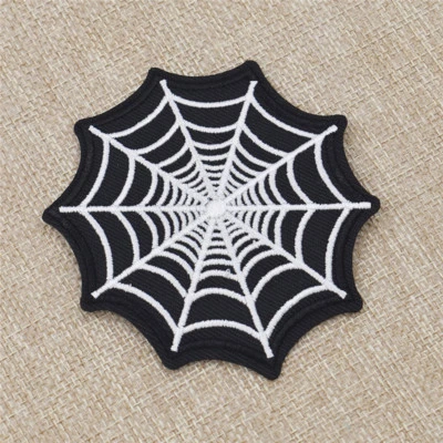 1pc Fabric Spider Webs Embroidery Patch Sewing Craft for Clothes Accessories DIY - Image 1 of 4