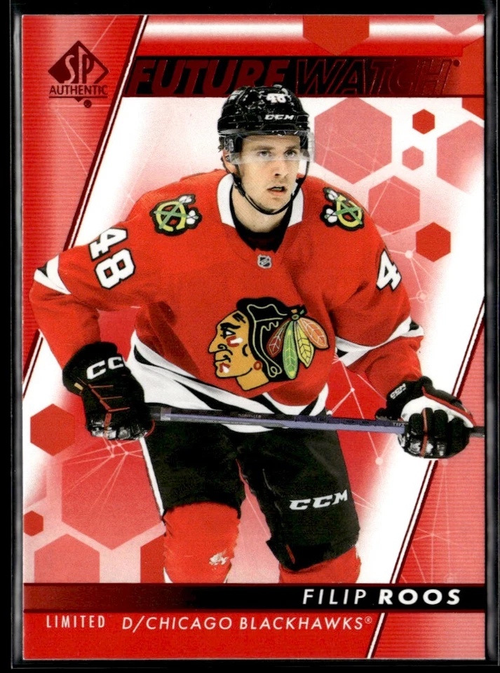 2022-23 SP Authentic Limited Red Filip Roos #167 - Image 1 of 2
