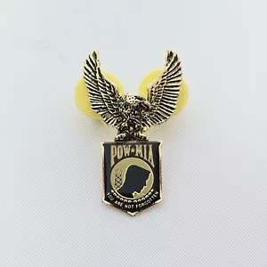 Pow Mia Pin 1 Zoll - American Weißkopfseeadler - Kostenloser Versand - Bild 1 von 2