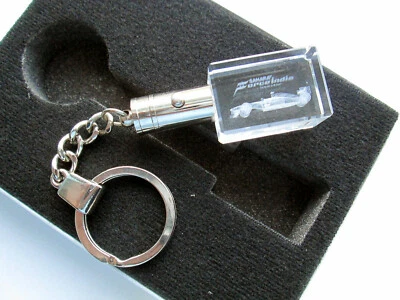 Sahara Force India F1 Team 3D Keyring Led Light Glass Car In Box Racing Point - Image 1 of 4