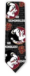 ALL FLORIDA STATE UNIV. NCAA KRAWATTE VON RALPH MARLIN 4493 s - Bild 1 von 1