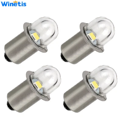 18 Volt White LED Flashlight Replacement Xenon Bulbs for Ridgid R849 - 4 Pack - Image 1 of 4