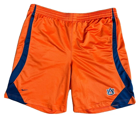 Nike Team Auburn University Tigers Basketball Shorts Mens Sz M 9.5" Cover