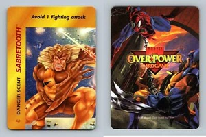 Sabretooth - Danger Scent - Marvel Overpower 1995 Fleer Special CCG Card - Picture 1 of 1