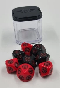 Dice Set Conquest Warzone Space Marines Warhammer 40K Würfel - Picture 1 of 2