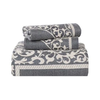 Lyron Transitional Jacquard Lightweight Ultra-Soft Bedspread & Pillow Sham Set - Image 1 of 3