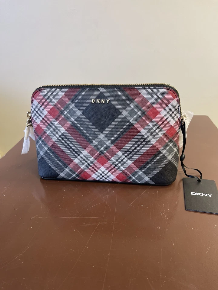 DKNY Multi Stripe Color Bag MSRP $168 N222 - Imagem 1 de 1