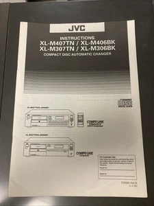 Manual de instrucciones del reproductor de CD JVC XL-M406/306 XL-M407/307 BK TN 6 *Original* - Imagen 1 de 10