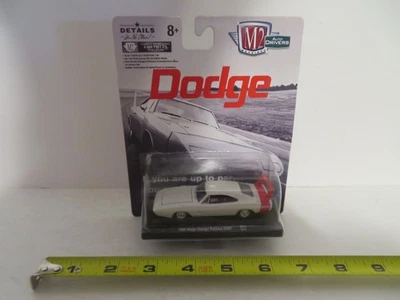 M2 Machine Dodge R62 1969 Dodge Charger Daytona Hemi White 1:64 Scale 2019 MOC - Image 1 of 4