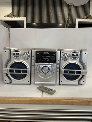 Panasonic SA-AK333 5 CD Dual Cassette Stereo Beautiful Sounds Fully Functional - Image 1 of 4