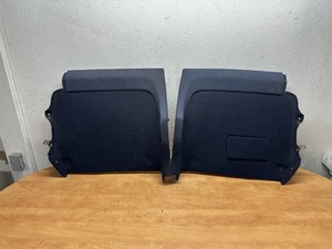 1990 Nissan 300zx Z32 2+0 OEM Blue Interior Rear Back Panel Trim PAIR L/R - Picture 1 of 5