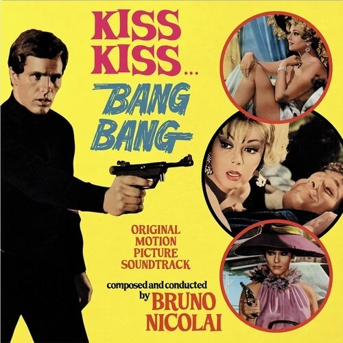 Bruno Nicolai - Kiss Kiss Bang Bang (Original Soundtrack) - Limited Clear Yellow - Image 1 of 1