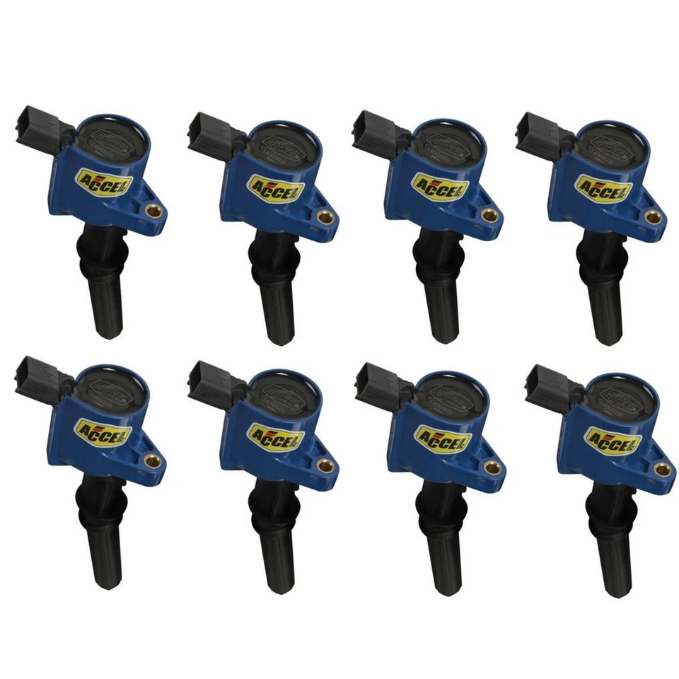 Juego de 8 bobinas de encendido Accel 140032B-8 para camioneta E250 E350 F150 camión F250 F350 Foto 1 de 2