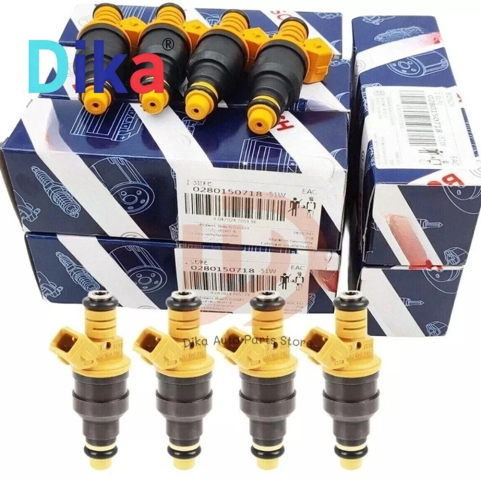 NEW BOSCH 4 Hole Upgrade Set of 8 Fuel Injectors for 85-97 Ford 5.0L V8 5.8L V8 - Изображение 1 из 4