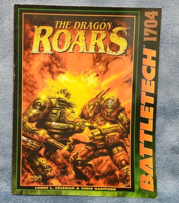Battletech: The Dragon Roars Scenario Pack, FASA 1704, 1997, Softcover - Image 1 of 4