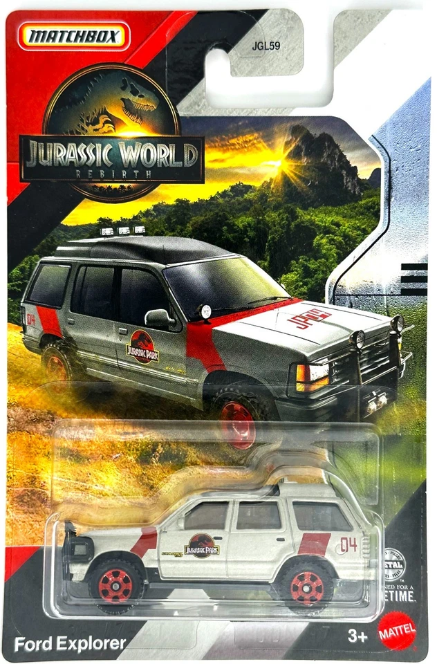 Matchbox 2025 Jurassic World Rebirth Mix 2 - '92 Ford Explorer #4 Foto 1 de 1