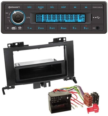 Continental MP3 DAB USB Bluetooth Autoradio für Mercedes Sprinter ab 06 Rubberto - Bild 1 von 4