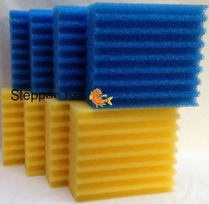 8 x Filterschwamm passend für SunSun CBF 350 Teichfilter Filter Osaga Atlantis - Bild 1 von 4