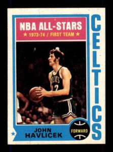 1974-75 Topps #100 John Havlicek EXMT/EXMT+ Celtics 548534